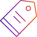 Handcart icon with gradient