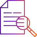 Icône recherche de document