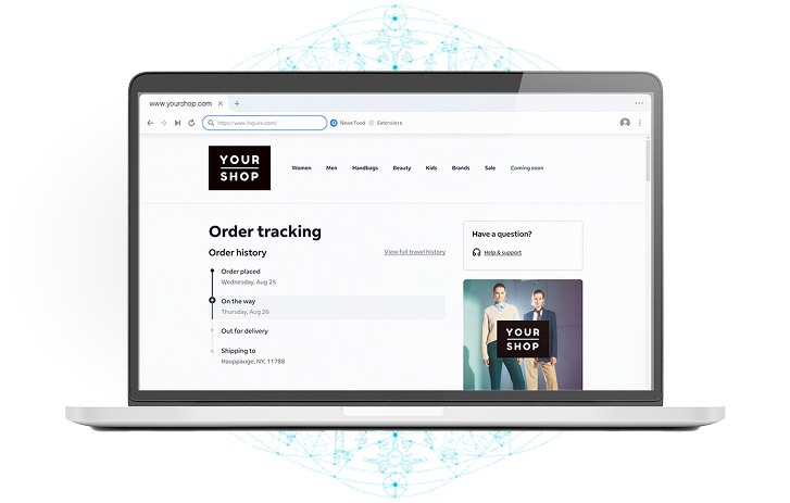 Branded Order Tracking