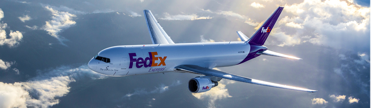 Delivering FedEx packages in the snow