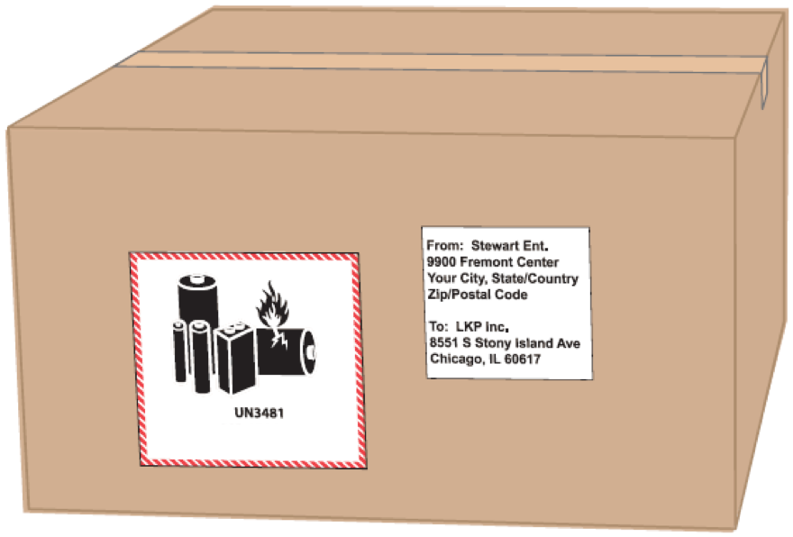33 2019 Lithium Battery Label Labels Database 2020