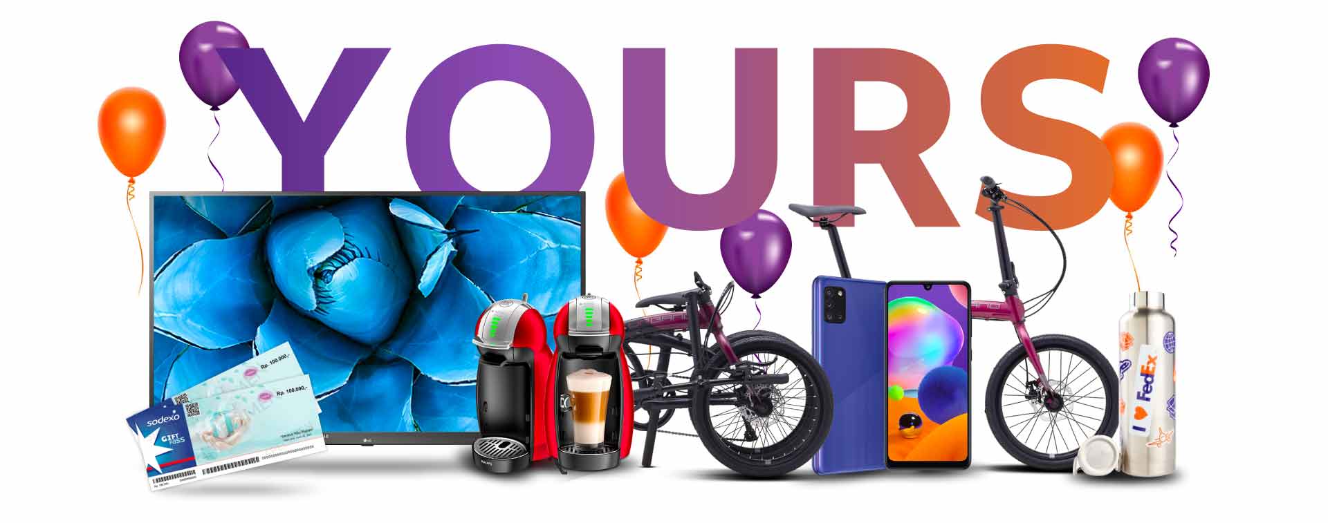 an image with prizes