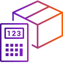 Calculator icon with gradient