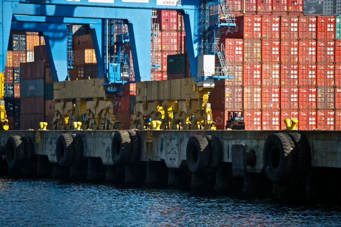 Photo of a receiving dock