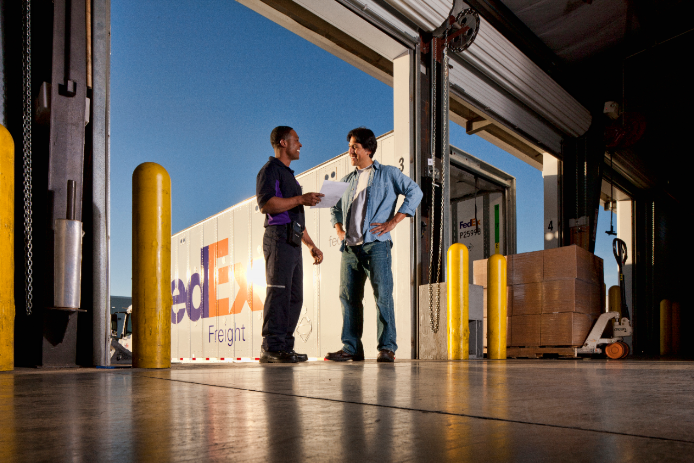 Shipping tags on packages