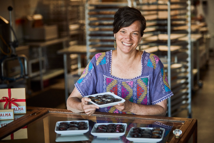 woman small business owner