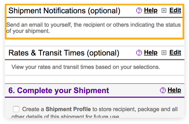 Shipping Options Fedex Canada