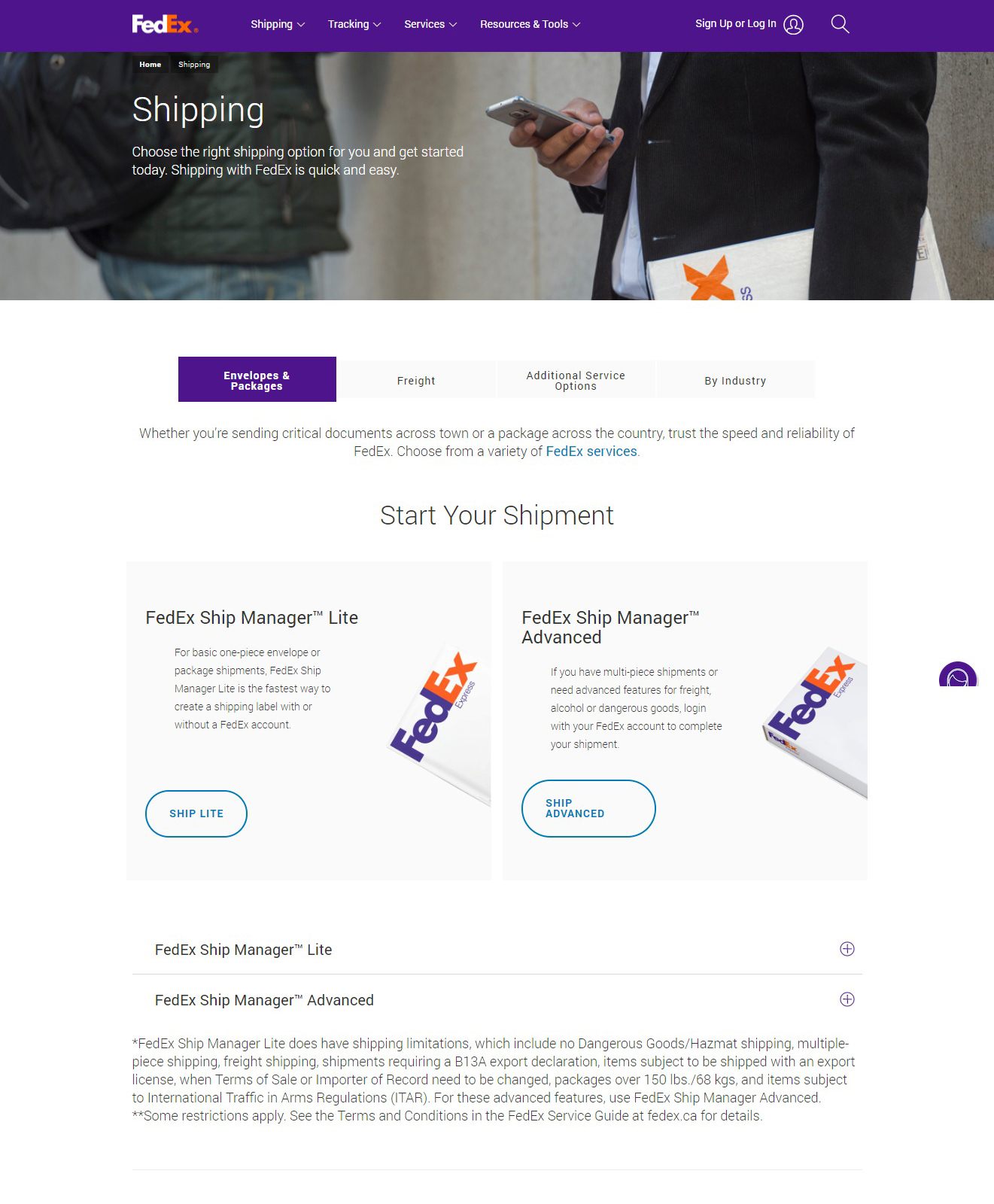 topic page