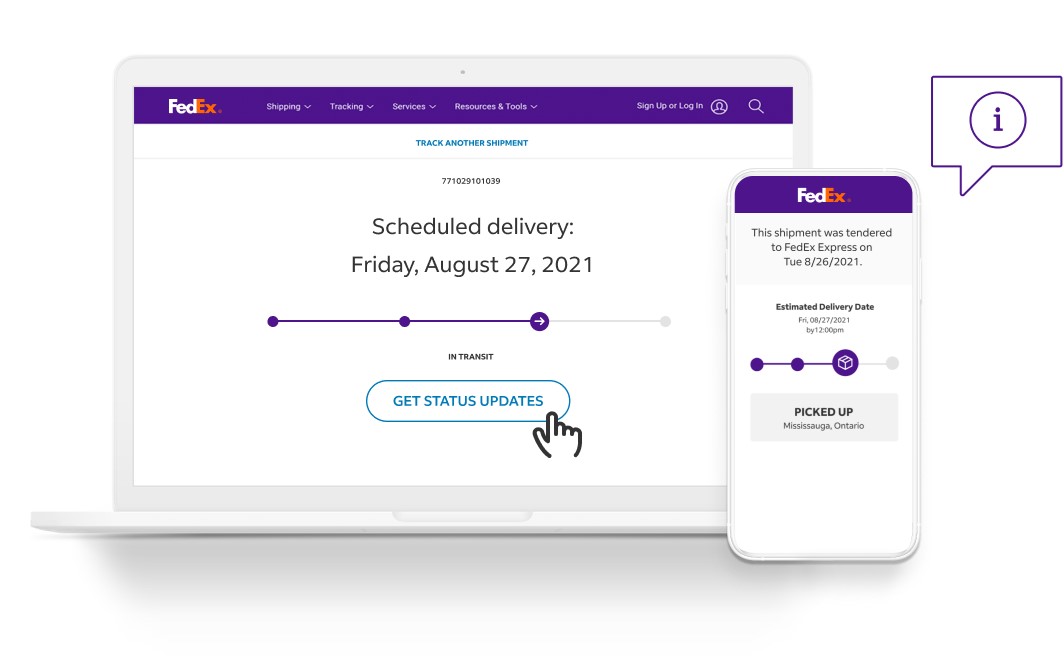 Scheduled Delivery Example