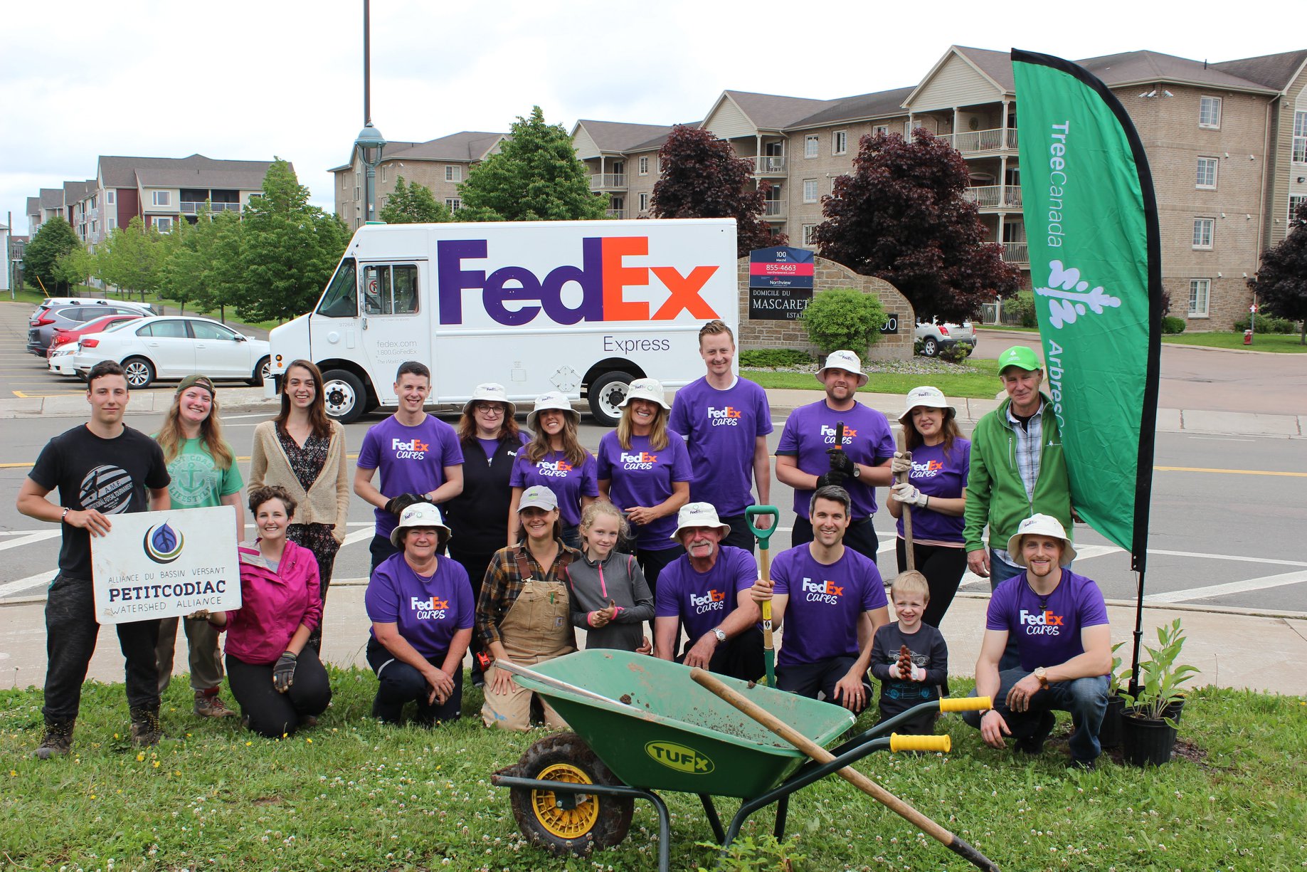 Plantation d’arbres FedEx Arbres Canada