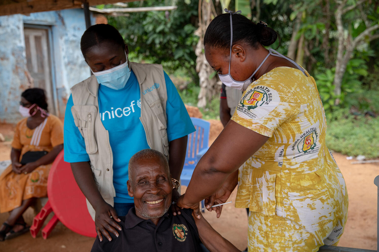 Clinique de vaccination d’UNICEF