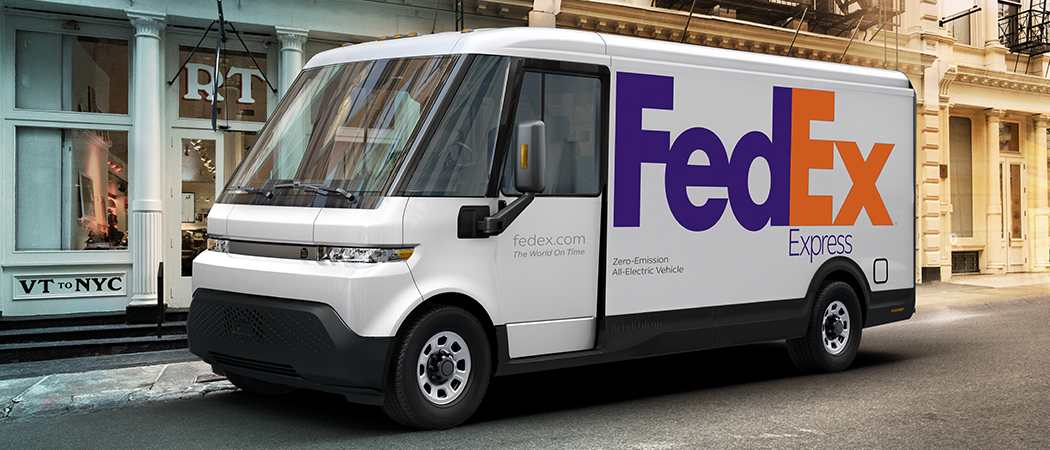 Camion électrique FedEx