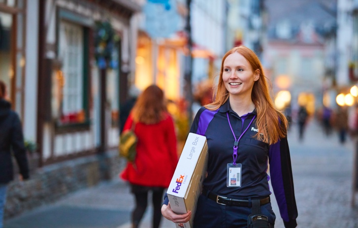 Kierowca FedEx