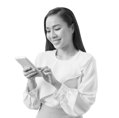 woman on phone
