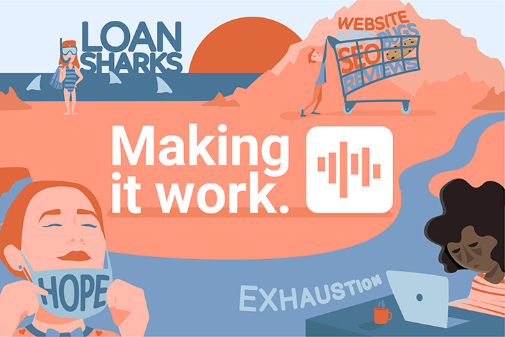 Making it work image