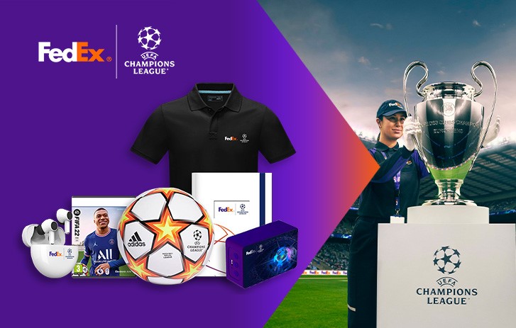 Vyhrajte exkluzivní ceny se společností FedEx a Ligou mistrů UEFA!