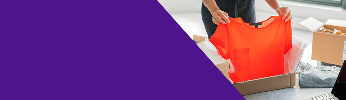 Person with packages