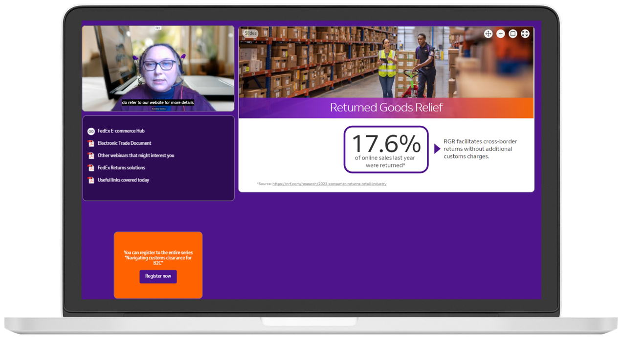 Navigating B2C Temporary Returns Webinar Thumbnail