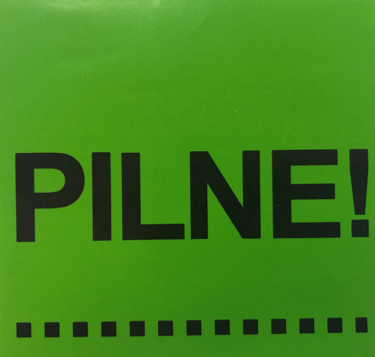 FedEx Sticker Pilne