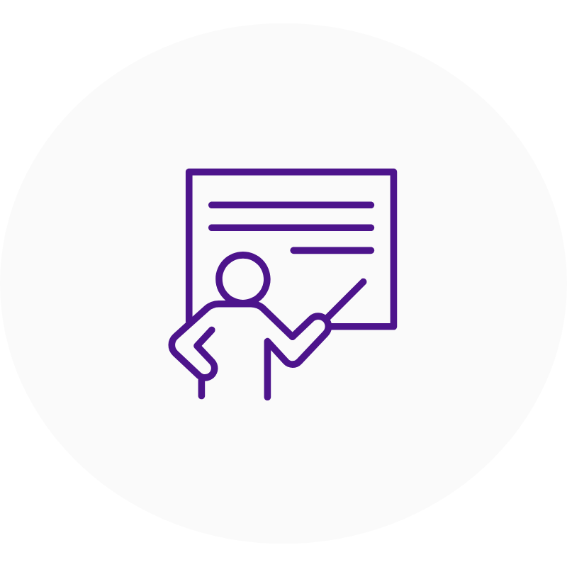 Symbol für Präsentation