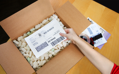 Preparing shipment