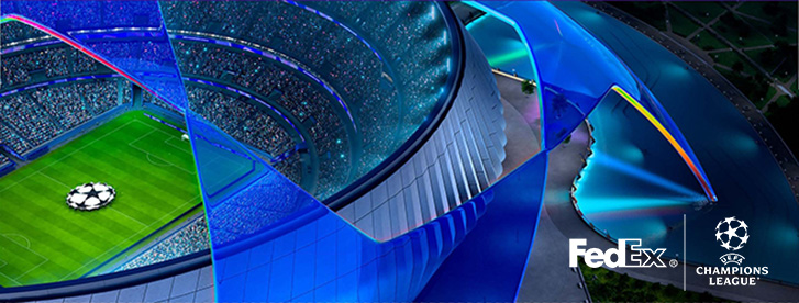 UEFA EURO Champions League sponsored by FedEx