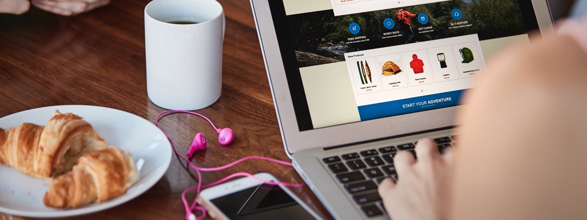 e-commerce website