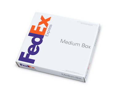 Fedex envelope with pouch clearance