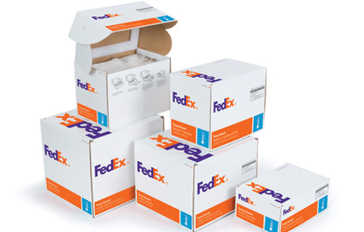 FedEx boxes