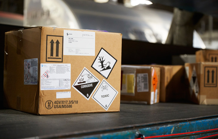 Dangerous goods package