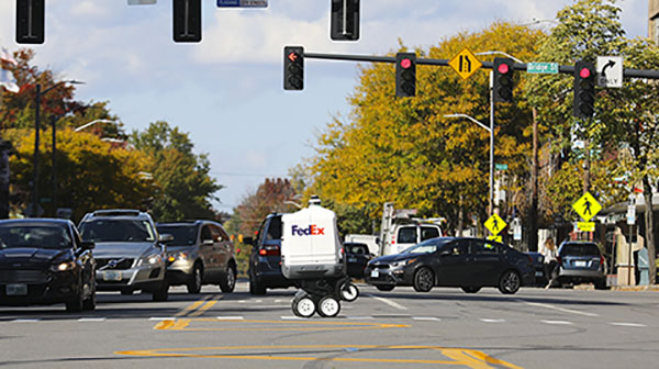 Roxo the FedEx Delivery Bot