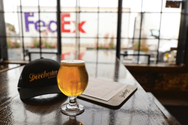 Dorchester brewing company and FedEx 