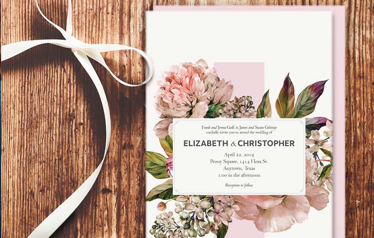 Kinkos Wedding Invitations Templates 8
