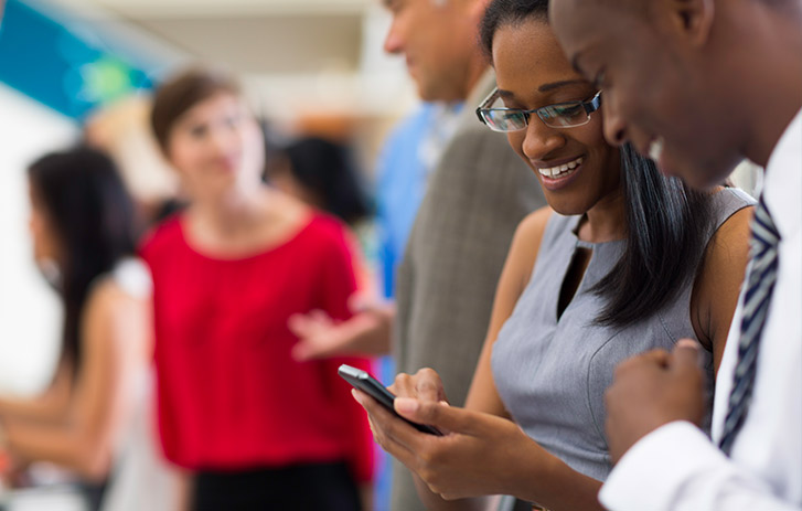Customer creating a shipment on their mobile device