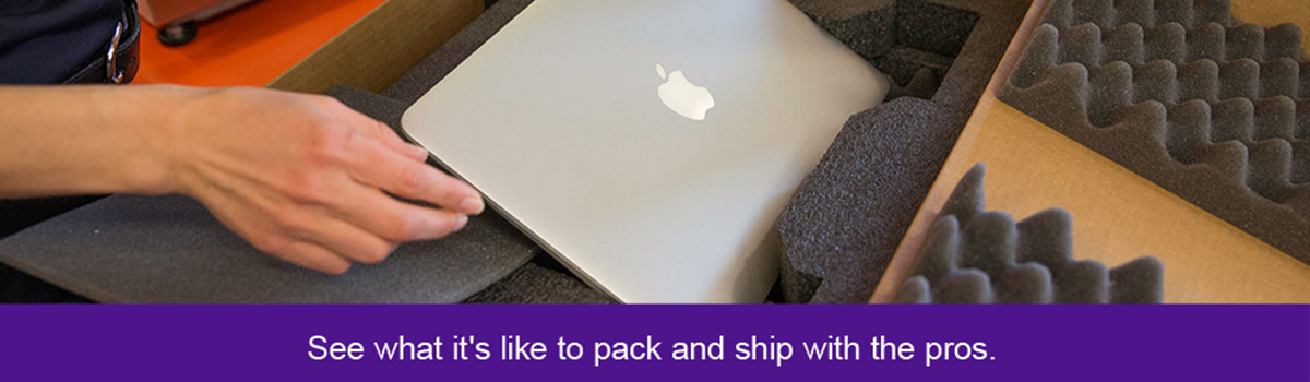See what it's like to pack and ship with the pros