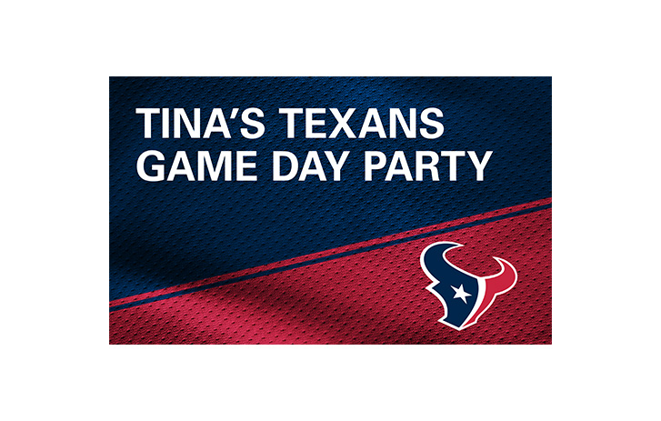 Personalized game day party NFL sign