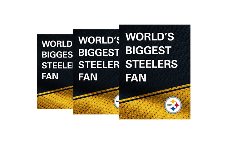 Steelers Team signs