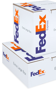 cajas de FedEx