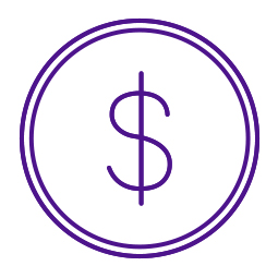 Dollar sign icon