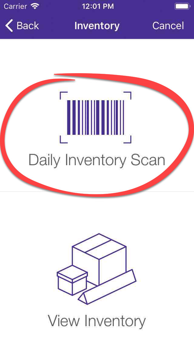 Daily Inventory Scan Daily Inventory Scan