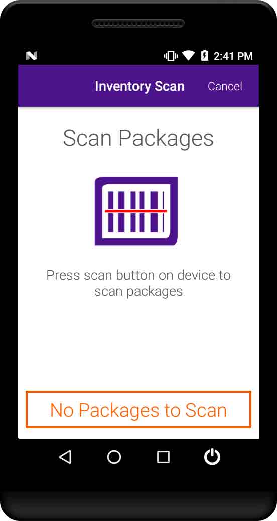 Daily Inventory Scan Package