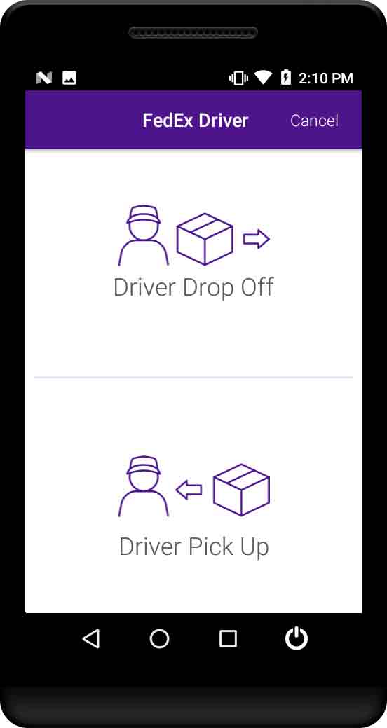 Driver Drop Off Lobby