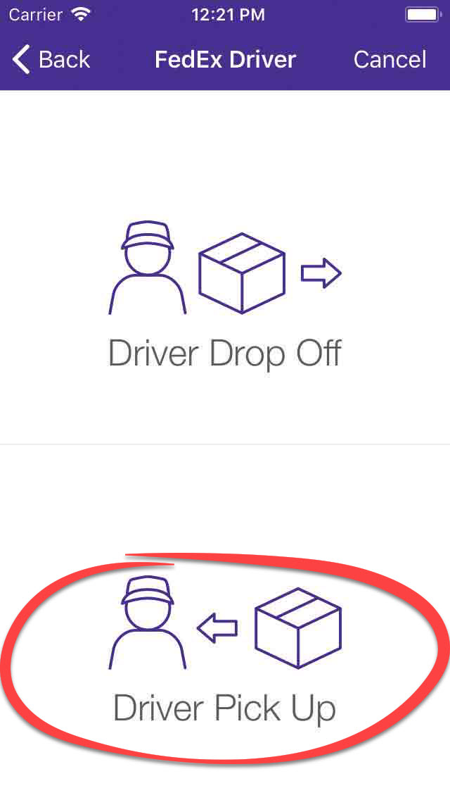 Driver Pick Up Driver Pick Up