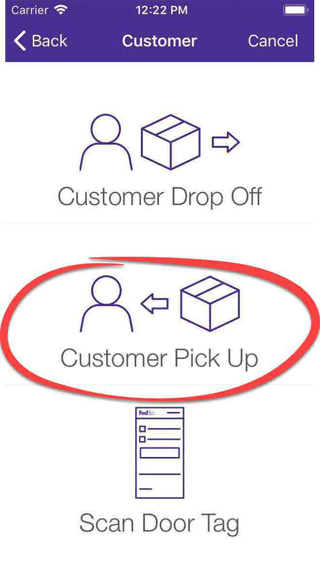 Customer Pick Up Customer Pick Up