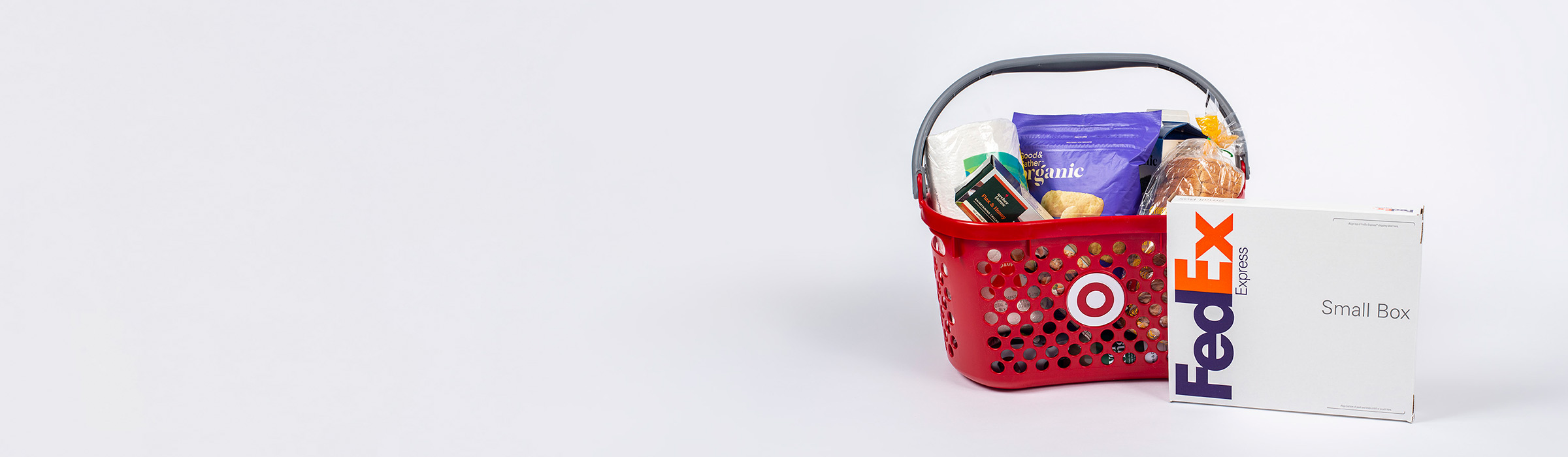 Target Basket Filled With Items