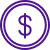 currency purple med