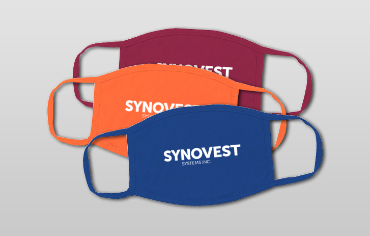 different color masks