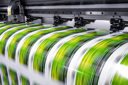 Print pages on equipment
