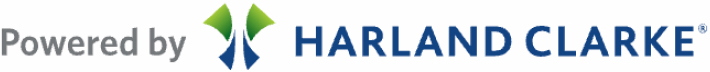 Powered by Harland Clarke logo