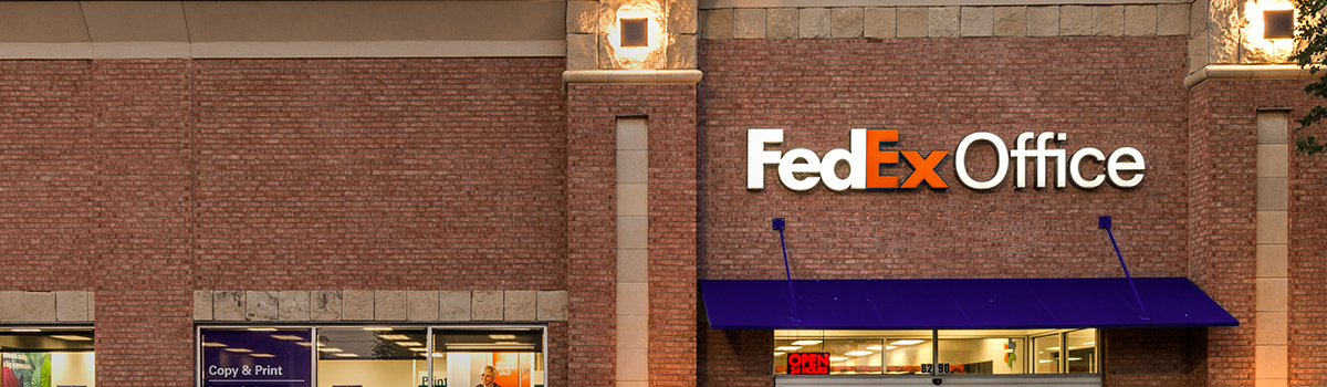 The FedEx Office storefront